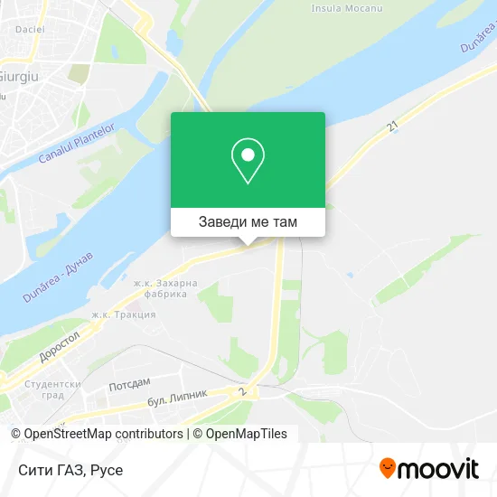 Сити ГАЗ карта