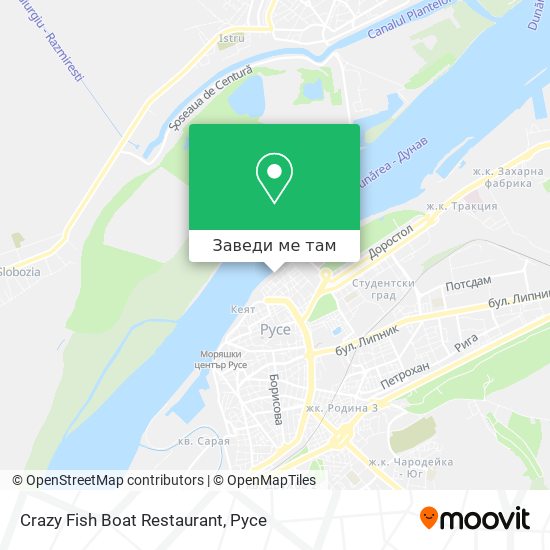 Crazy Fish Boat Restaurant карта