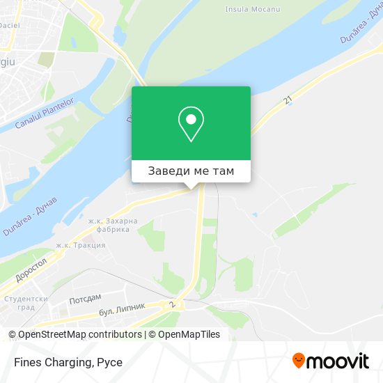 Fines Charging карта