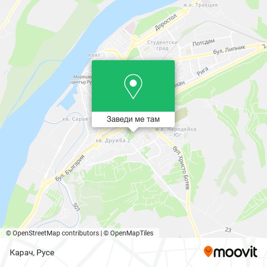 Карач карта