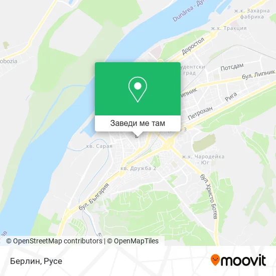 Берлин карта