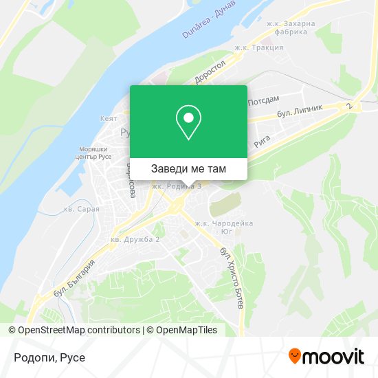 Родопи карта