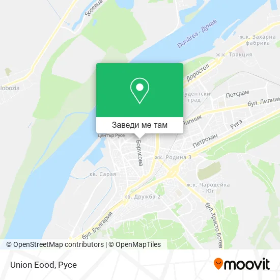 Union Eood карта