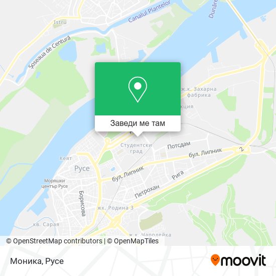 Моника карта