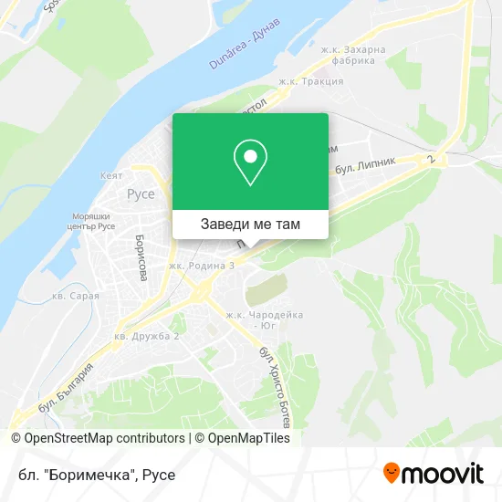 бл. "Боримечка" карта