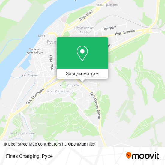 Fines Charging карта