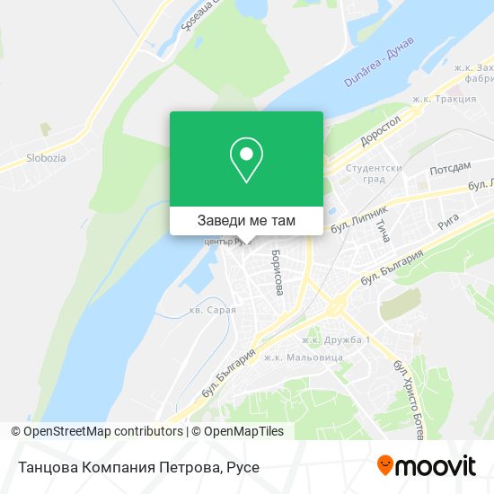 Танцова Компания Петрова карта