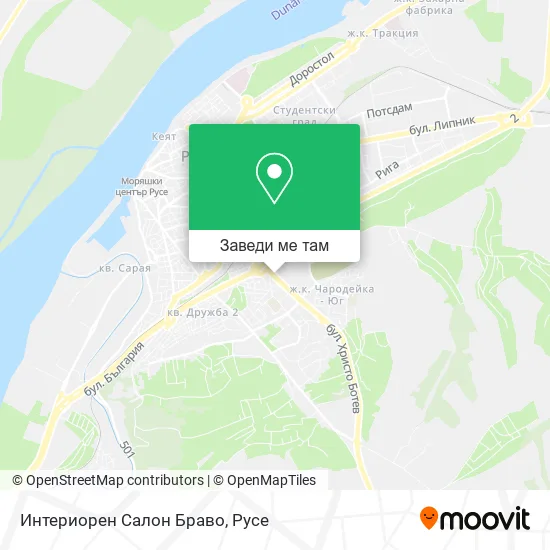 Интериорен Салон Браво карта