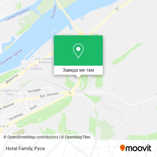 Hotel Family карта