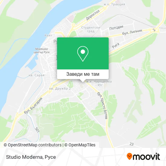 Studio Moderna карта