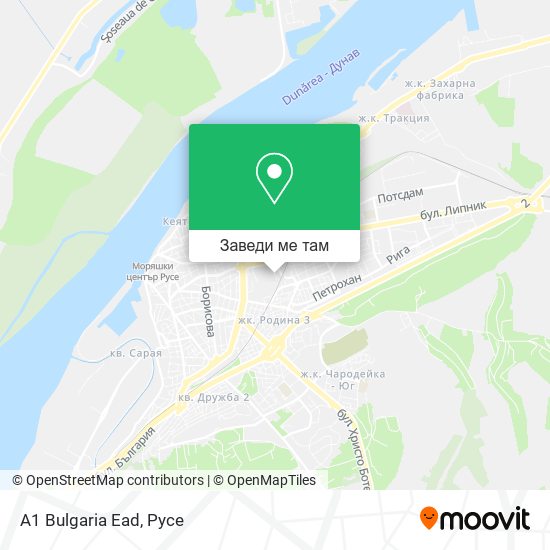 A1 Bulgaria Ead карта