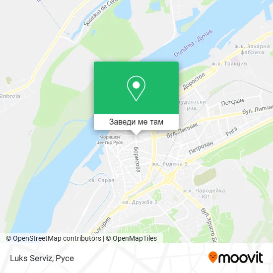 Luks Serviz карта