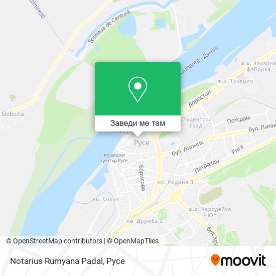Notarius Rumyana Padal карта