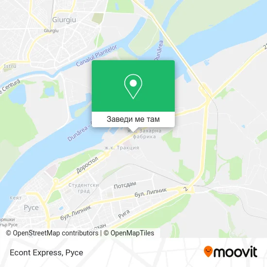 Econt Express карта