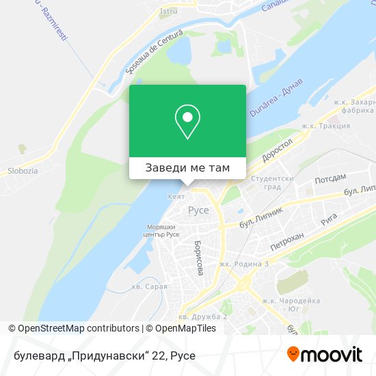 булевард „Придунавски“ 22 карта