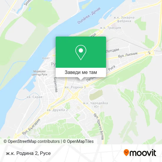 ж.к. Родина 2 карта