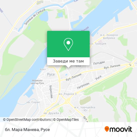 бл. Мара Манева карта