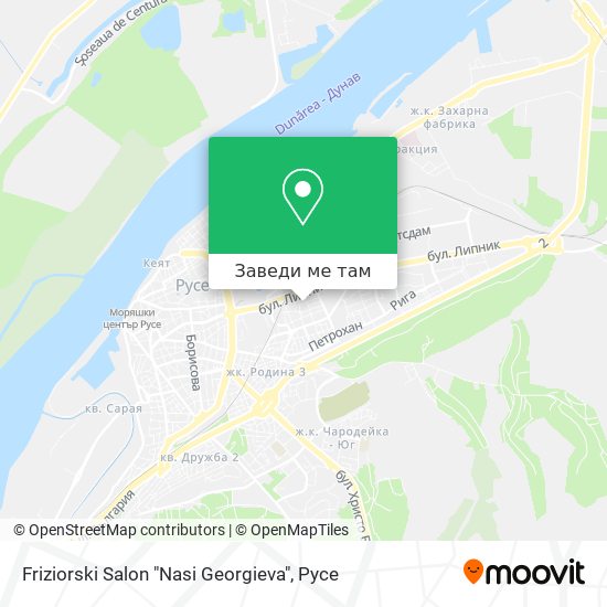 Friziorski Salon "Nasi Georgieva" карта