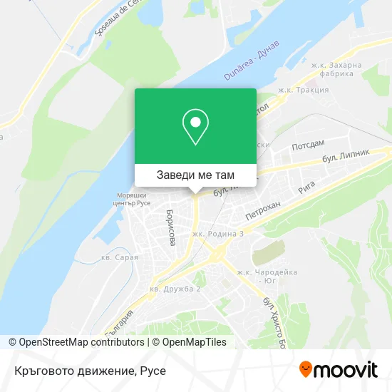 Кръговото движение карта