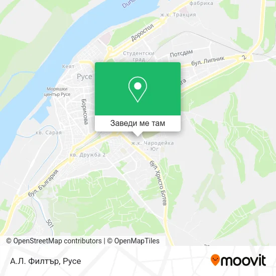 А.Л. Филтър карта