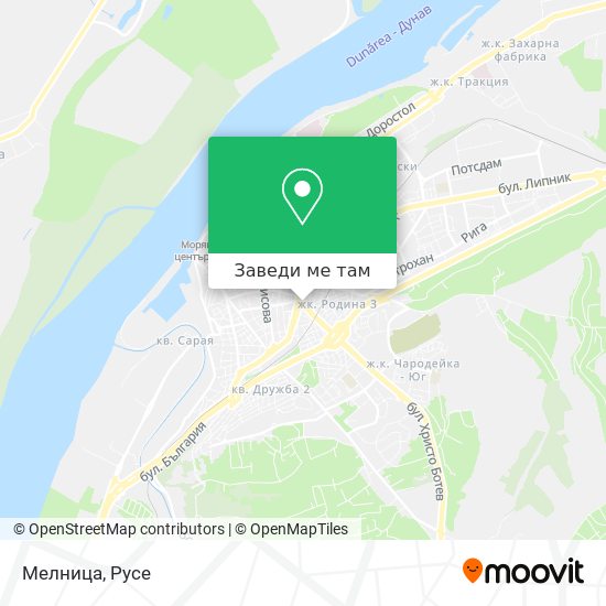 Мелница карта