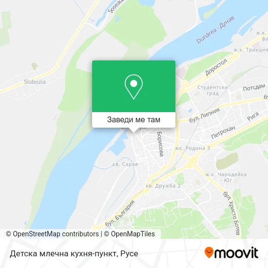 Детска млечна кухня-пункт карта