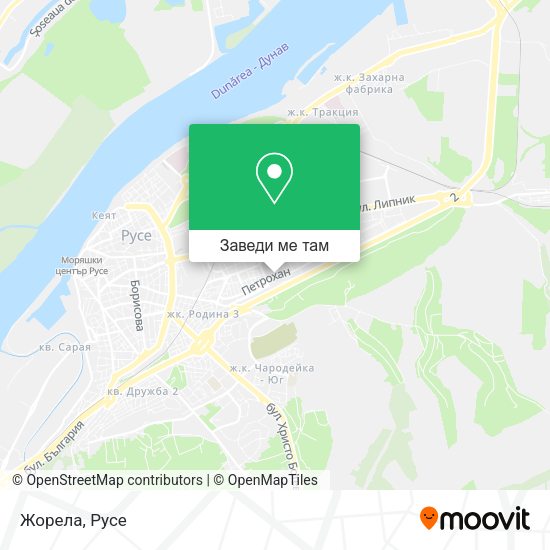 Жорела карта