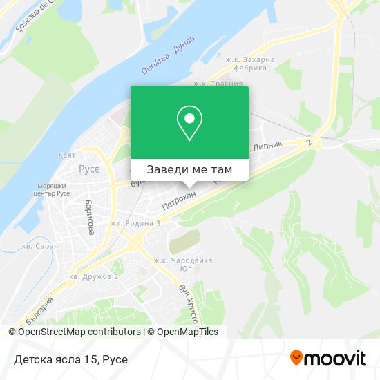 Детска ясла 15 карта