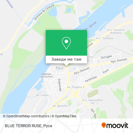 BLUE TERROR RUSE карта