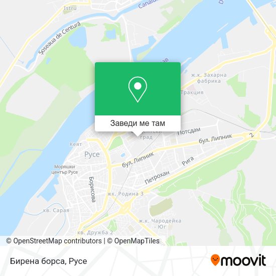 Бирена борса карта