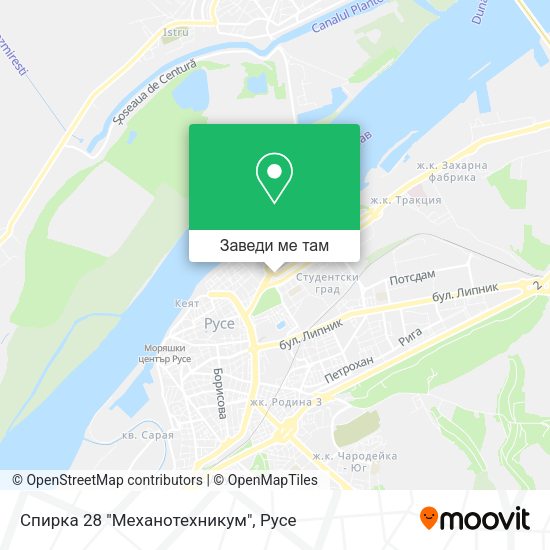 Спирка 28 "Механотехникум" карта