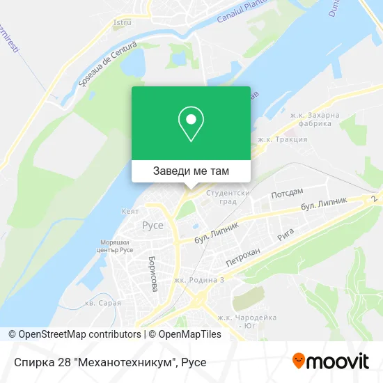 Спирка 28 "Механотехникум" карта