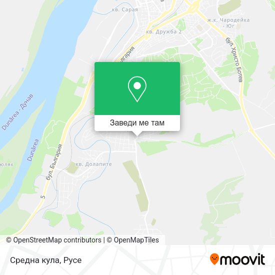 Средна кула карта