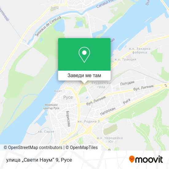 улица „Свети Наум“ 9 карта