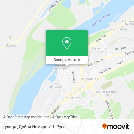 улица „Добри Немиров“ 1 карта