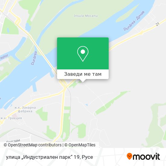 улица „Индустриален парк“ 19 карта