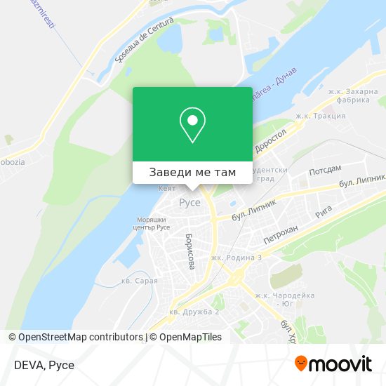 DEVA карта