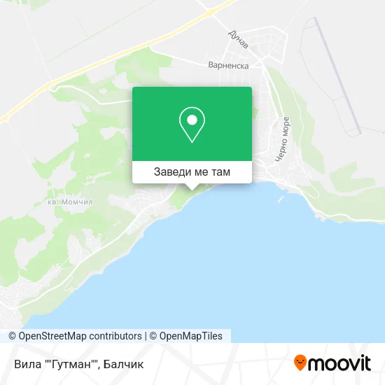 Вила ""Гутман"" карта