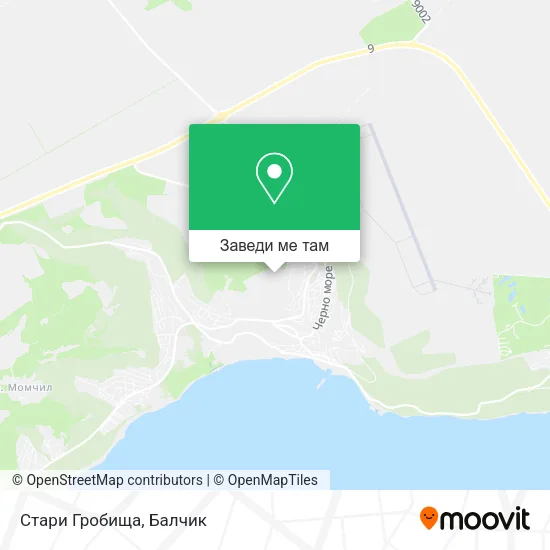 Стари Гробища карта