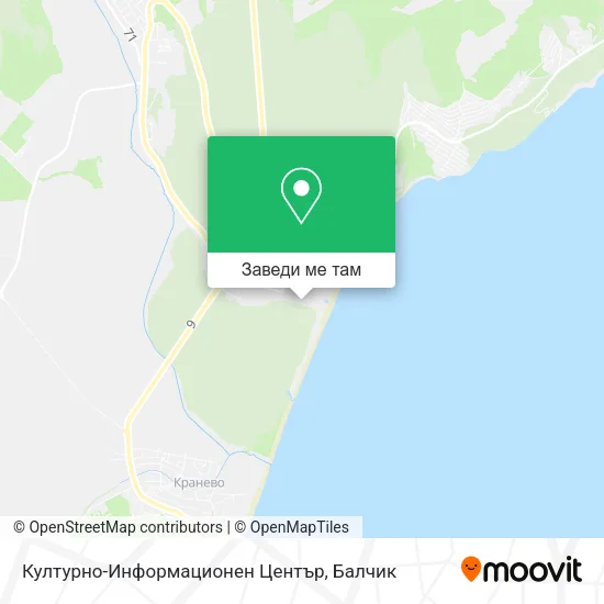 Културно-Информационен Център карта