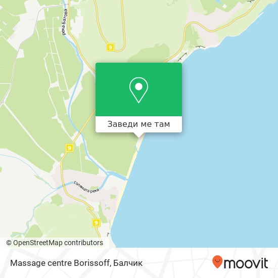 Massage centre Borissoff карта