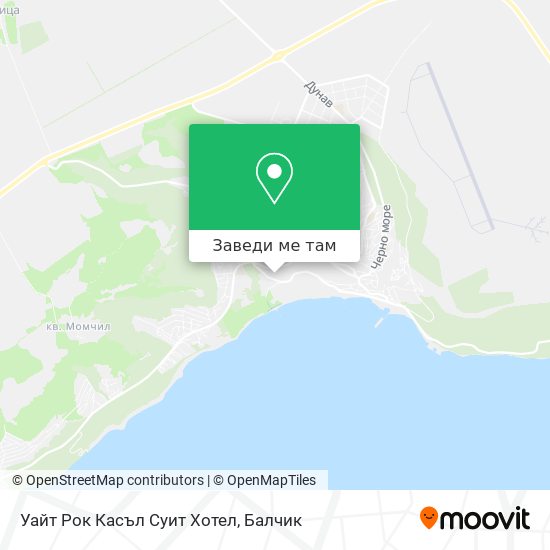 Уайт Рок Касъл Суит Хотел карта