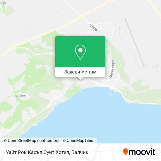 Уайт Рок Касъл Суит Хотел карта