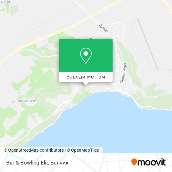 Bar & Bowling Elit карта