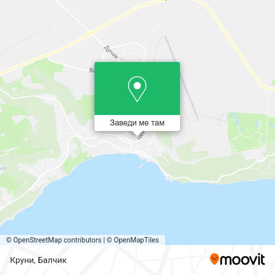 Круни карта
