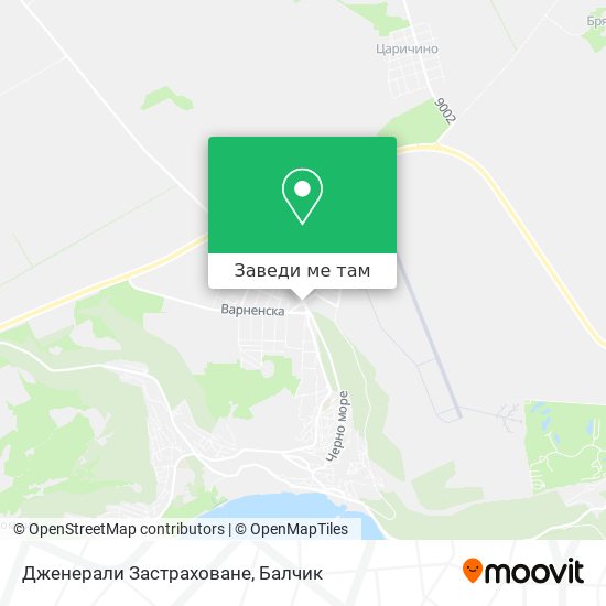 Дженерали Застраховане карта