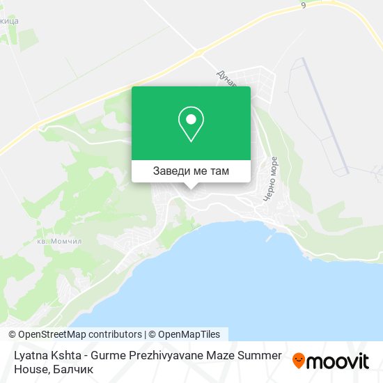 Lyatna Kshta - Gurme Prezhivyavane Maze Summer House карта