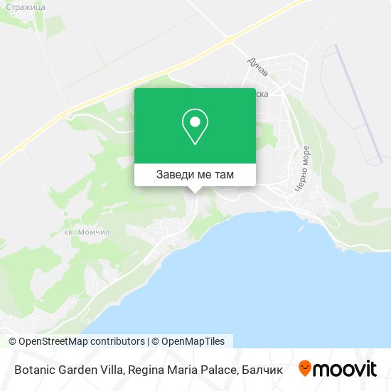 Botanic Garden Villa, Regina Maria Palace карта