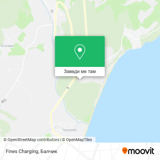 Fines Charging карта