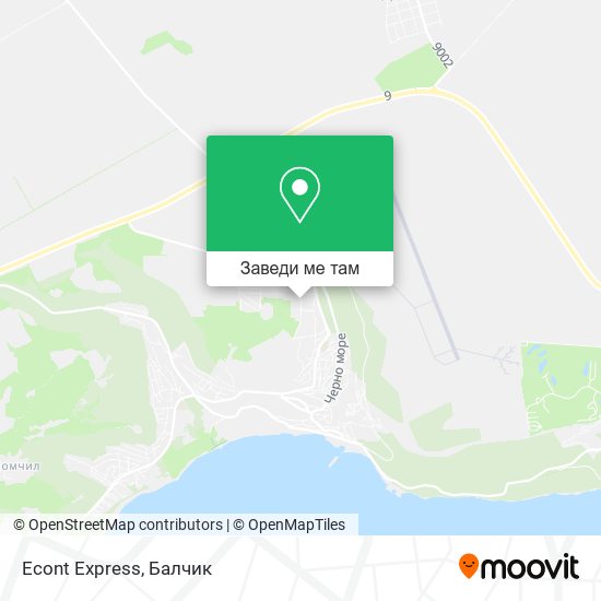 Econt Express карта